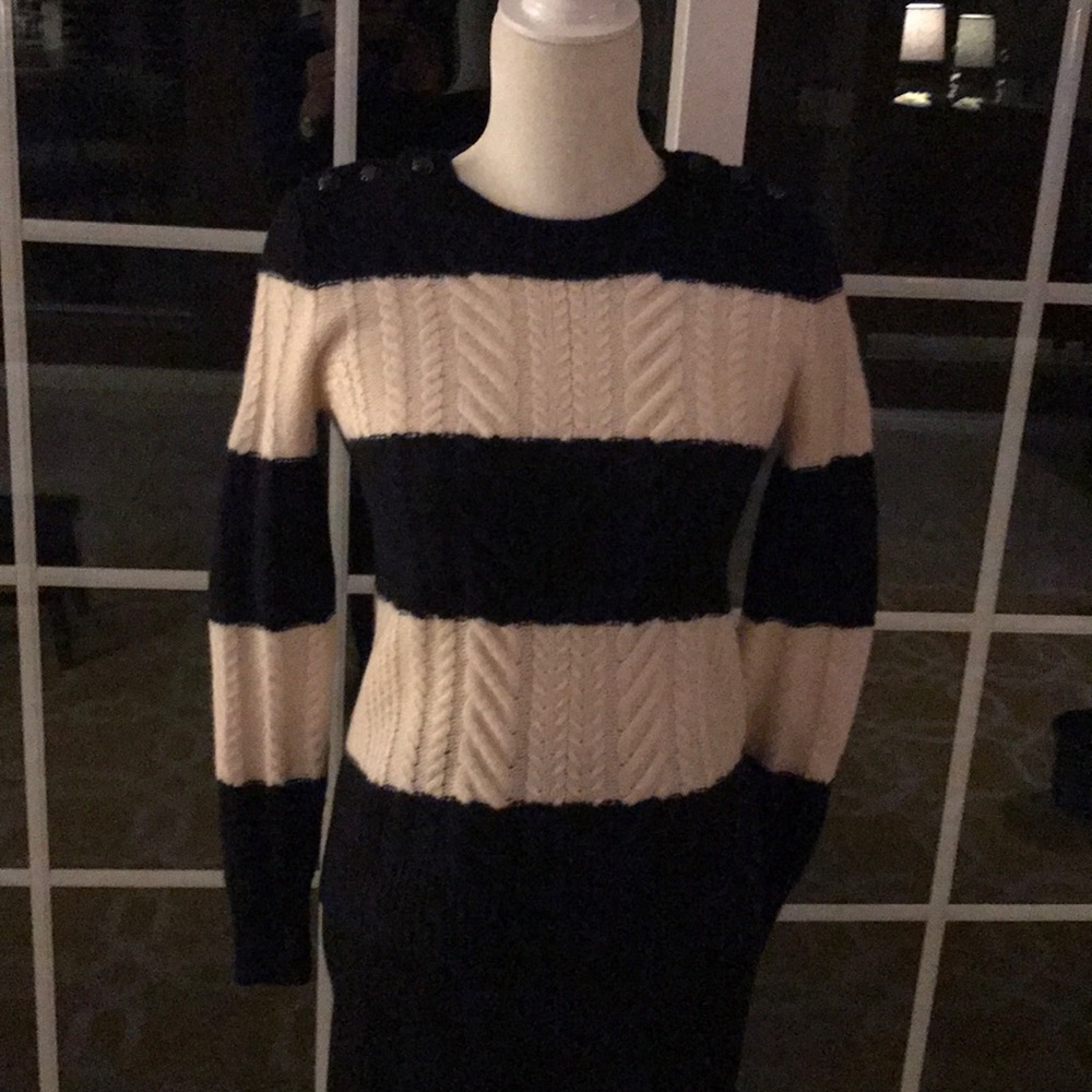 J. Crew cable sweater